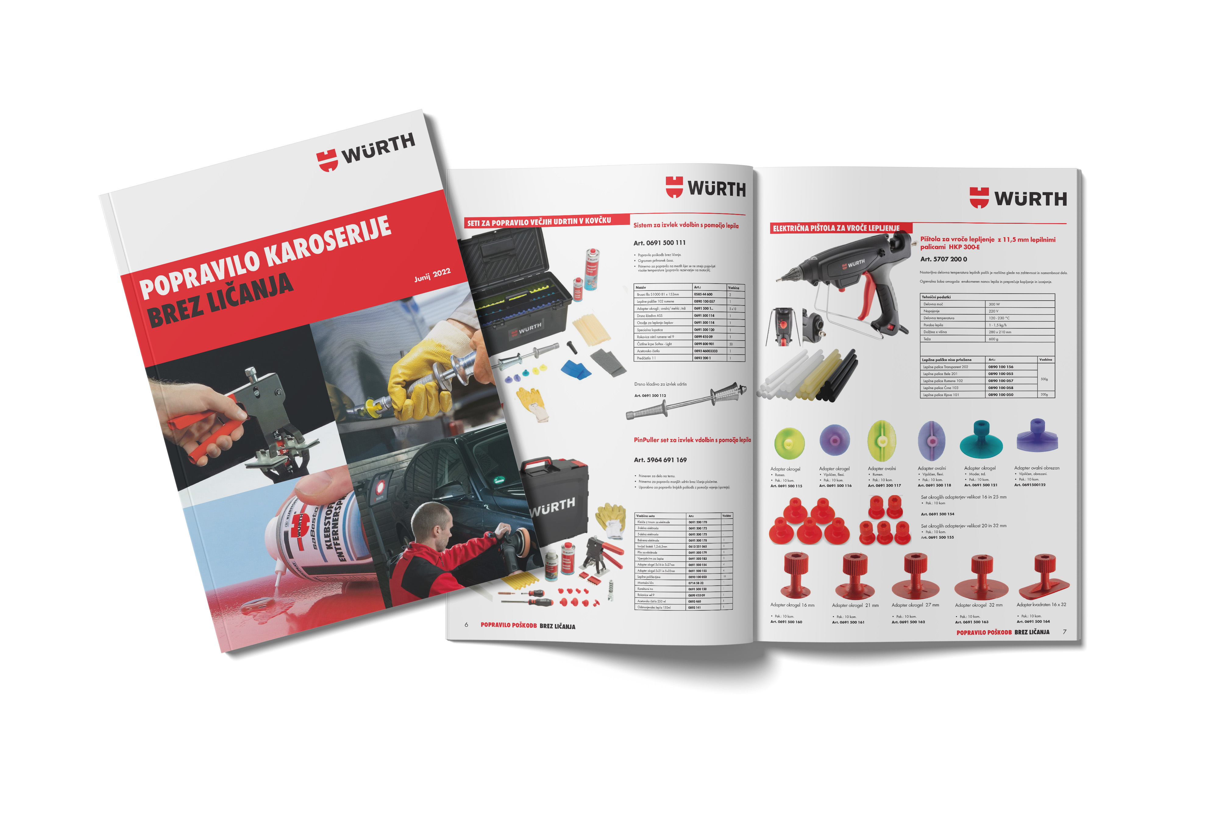 Popravilo poškodb brez ličanja